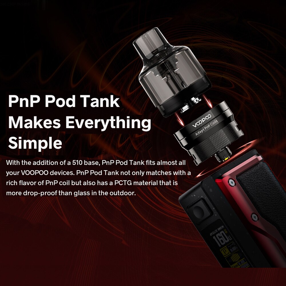 VOOPOO-Argus-bo-te-Mod-GT-pour-Cigarette-lectronique-160W-TC-Mods-4-5ml-PnP-Pod-1