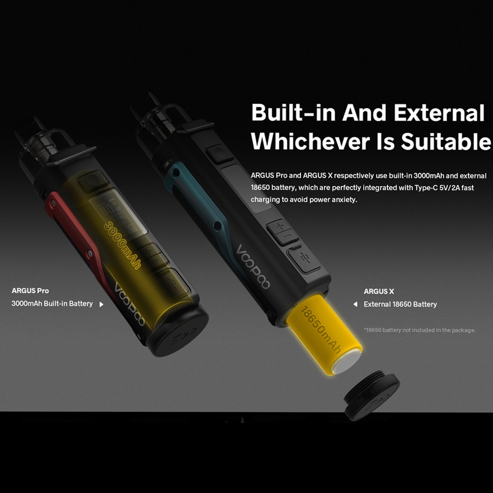 VOOPOO-Cigarette-lectronique-Argus-Pro-Argus-X-Pod-Mod-Kit-80W-4-5ml-PnP-Pod-Tank-1