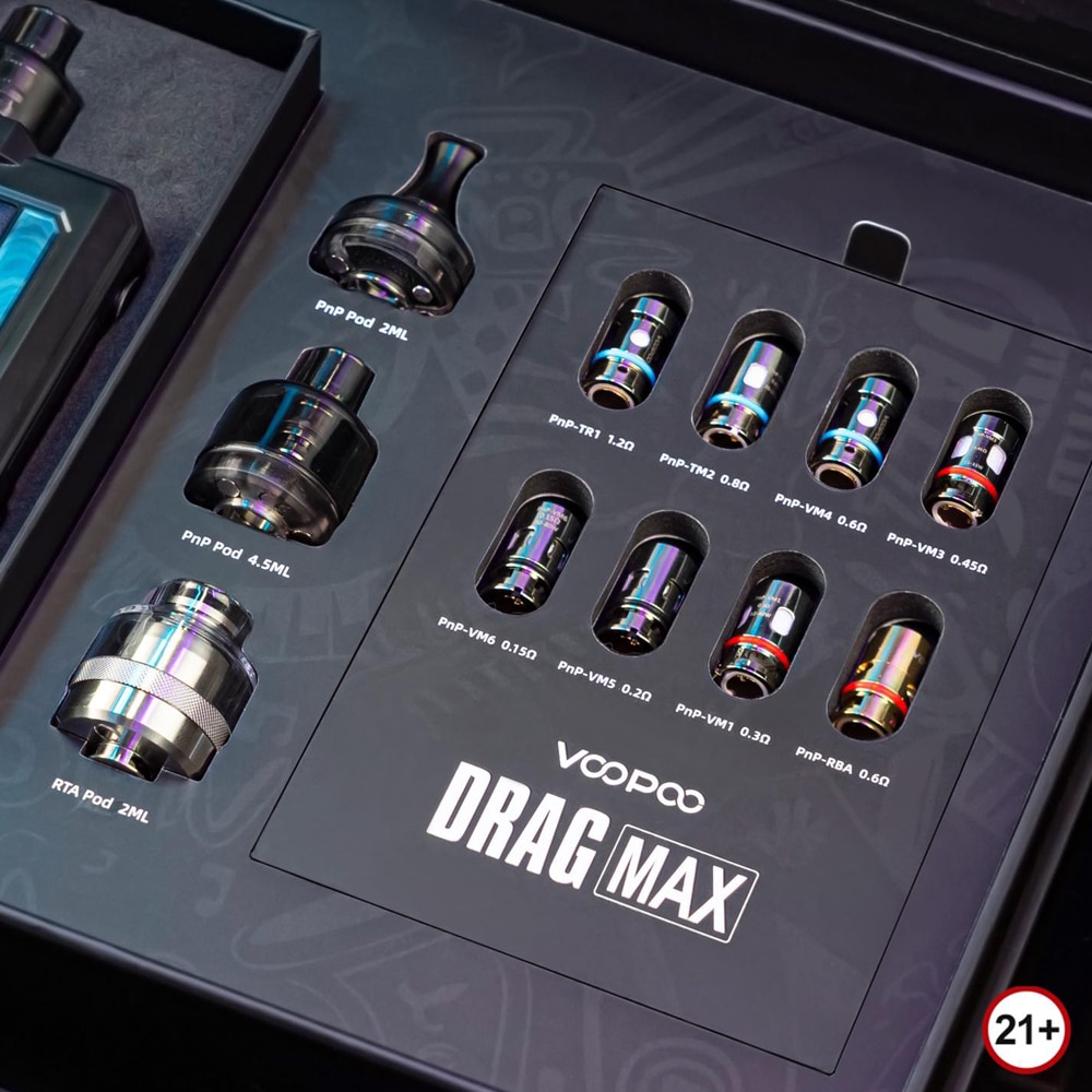 VOOPOO-Cigarette-lectronique-DRAG-Max-177W-dition-limit-e-Kit-Mod-Vape-RTA-MTL-PnP-Pod-5