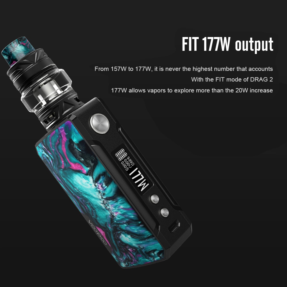 VOOPOO-Cigarette-lectronique-Drag-2-177W-5ml-Uforce-r-servoir-bobines-GENE-FIT-Chip-batterie-18650-2
