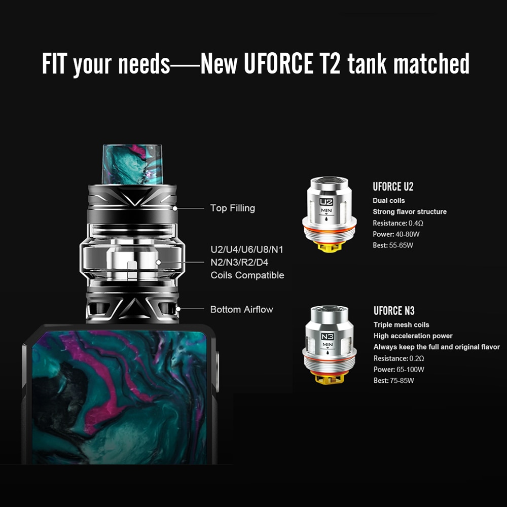 VOOPOO-Cigarette-lectronique-Drag-2-177W-5ml-Uforce-r-servoir-bobines-GENE-FIT-Chip-batterie-18650-3