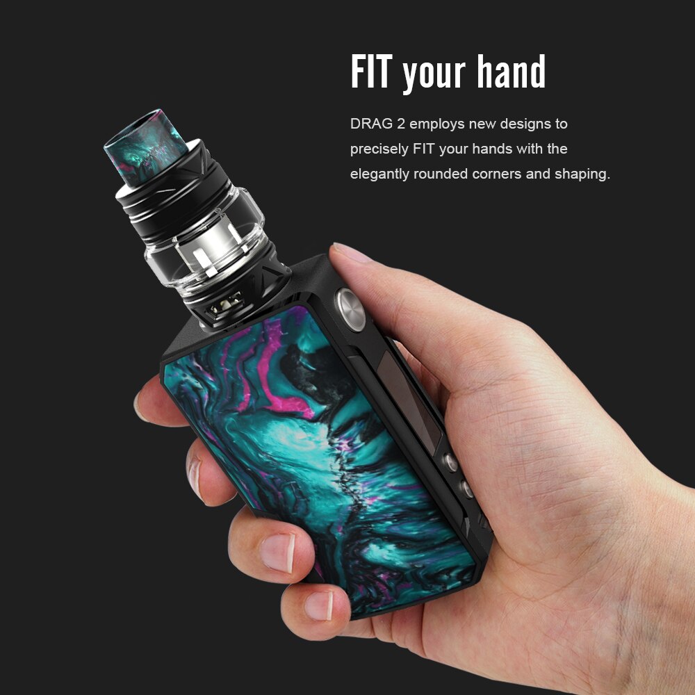VOOPOO-Cigarette-lectronique-Drag-2-177W-5ml-Uforce-r-servoir-bobines-GENE-FIT-Chip-batterie-18650-4