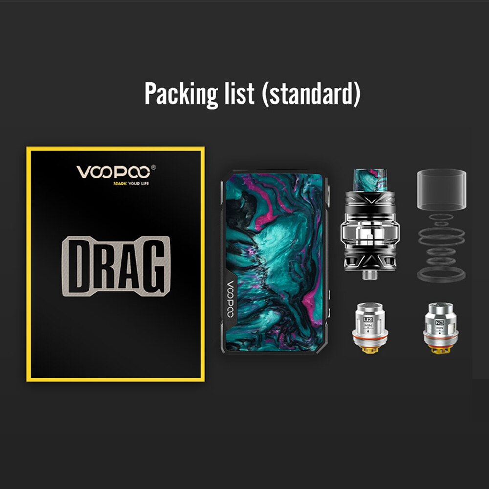 VOOPOO-Cigarette-lectronique-Drag-2-177W-5ml-Uforce-r-servoir-bobines-GENE-FIT-Chip-batterie-18650-5