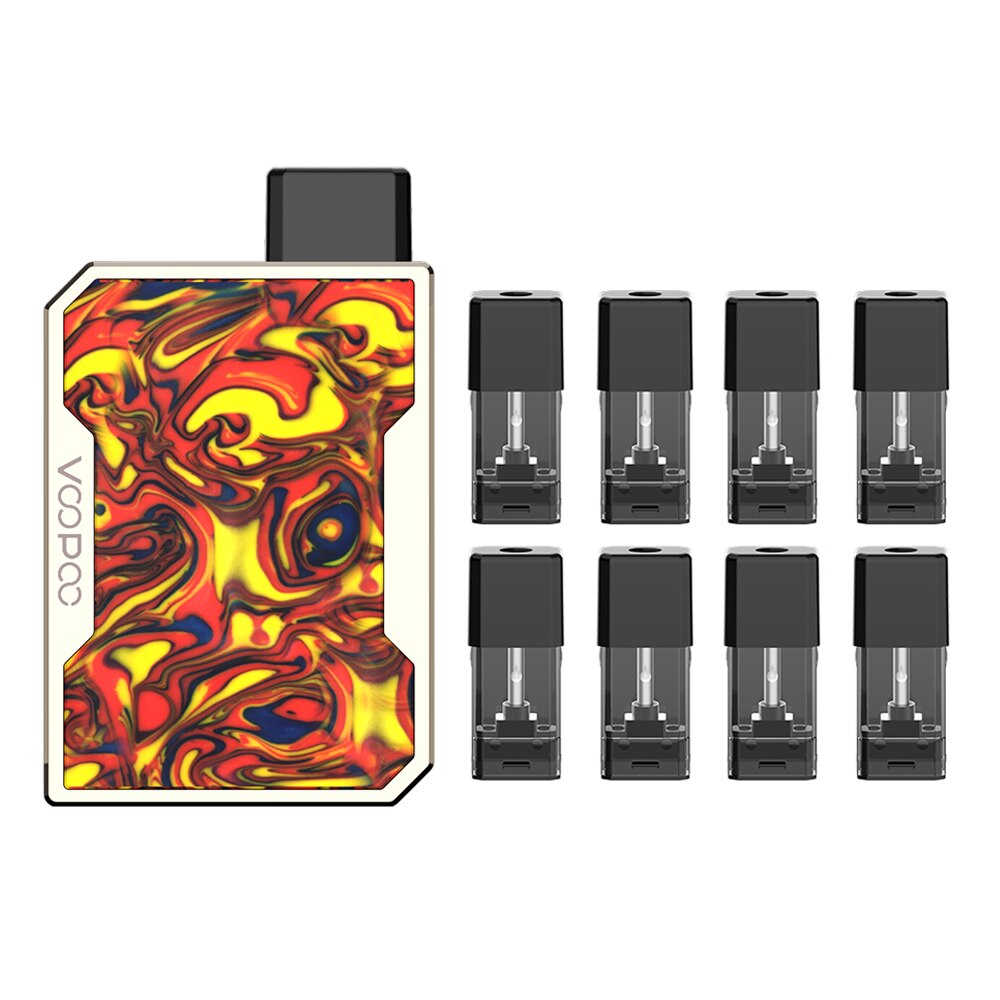 VOOPOO-Cigarette-lectronique-avec-cha-ne-pour-le-cou-cartouche-de-rechange-S-1-kit-de-2