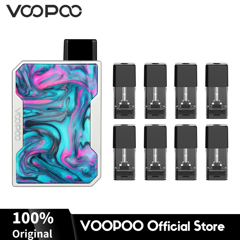 VOOPOO-Cigarette-lectronique-avec-cha-ne-pour-le-cou-cartouche-de-rechange-S-1-kit-de