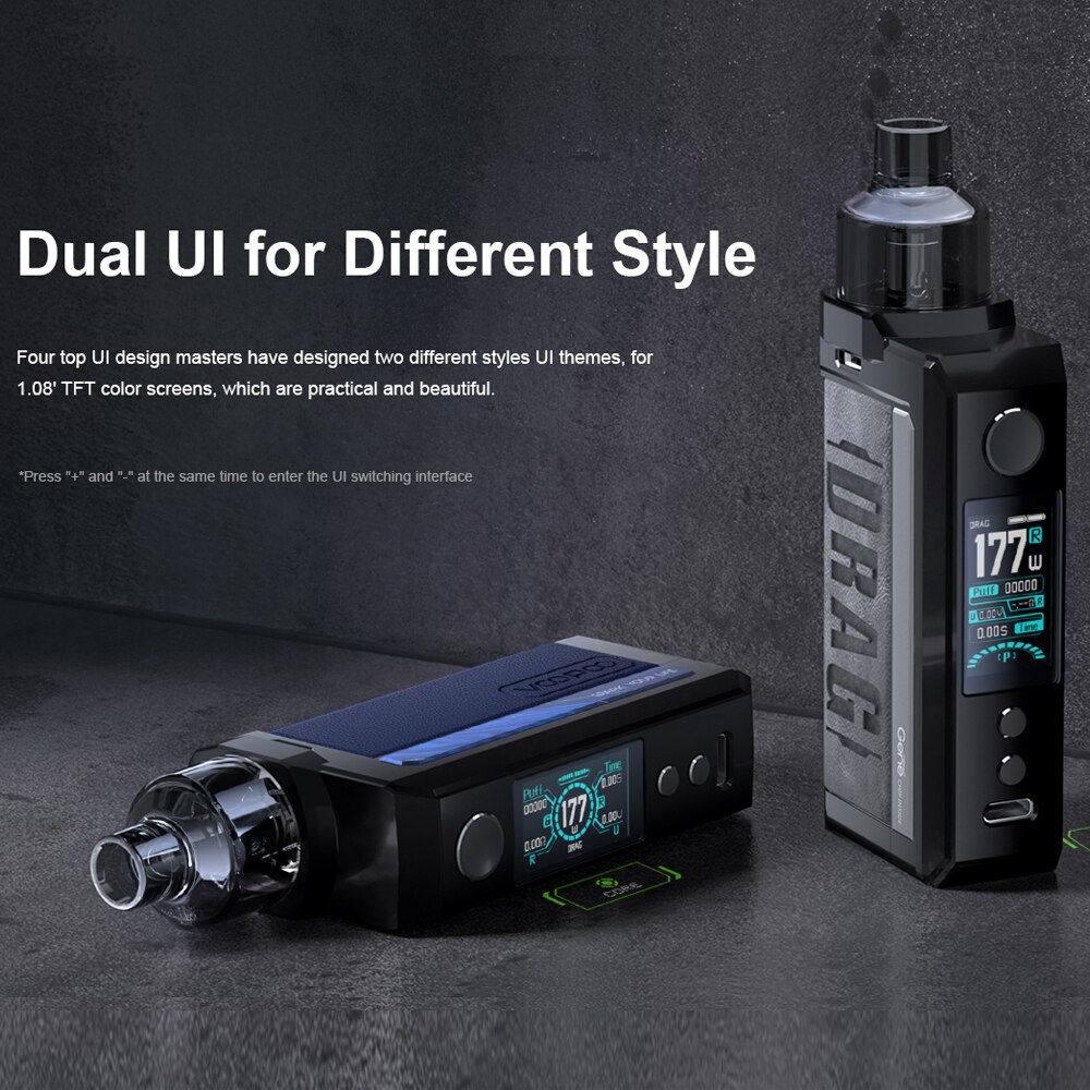 VOOPOO-DRAG-MAX-Mod-177W-Kit-avec-r-servoir-magn-tique-de-4-5ml-GENE-FAN-4