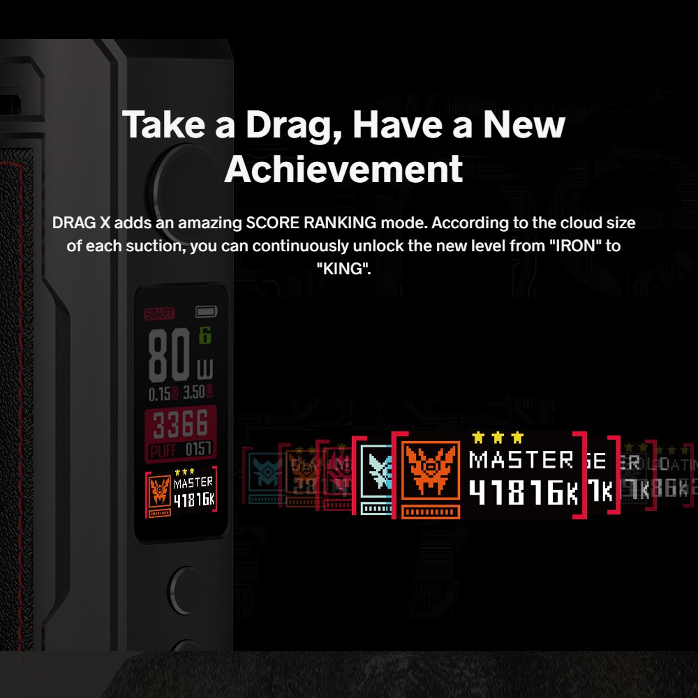 VOOPOO-DRAG-X-18650-Pod-original-80W-de-4-5-ml-de-capacit-cigarette-lectronique-avec-3