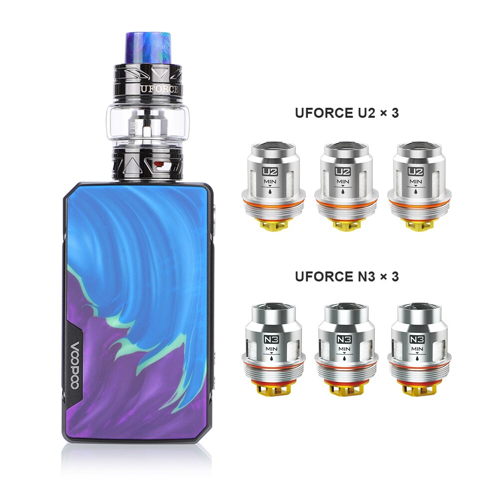 VOOPOO-Drag-2-177W-Mod-Vape-r-servoir-de-5ml-Uforce-T2-avec-bobine-U2-N3-4